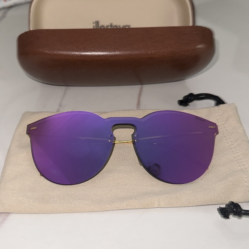 Illesteva Purple Sunglasses